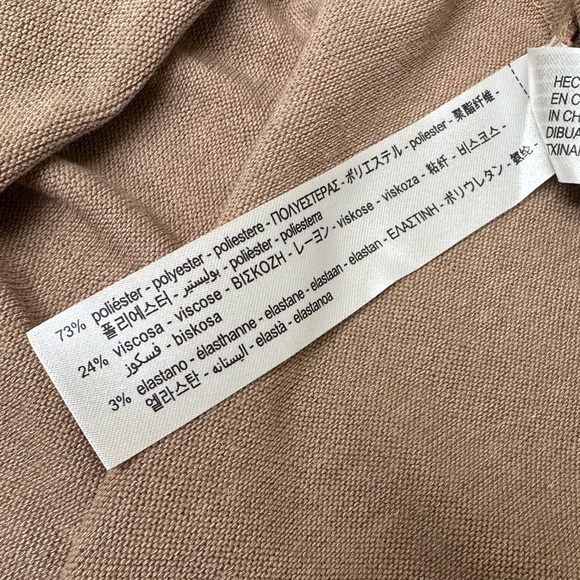 Zara Tan Sweater Dress - Picture 7 of 10